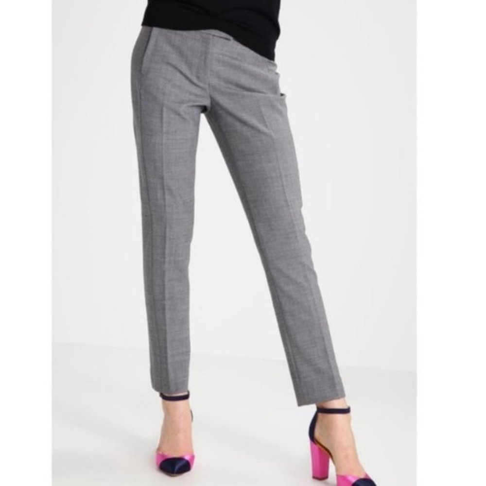 J. Crew Maddie Gray wool dress pants - size 6